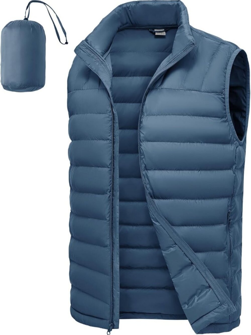 Lightweight Packable Puffer Vest for Men | Water-Resistant Outerwear Jacket